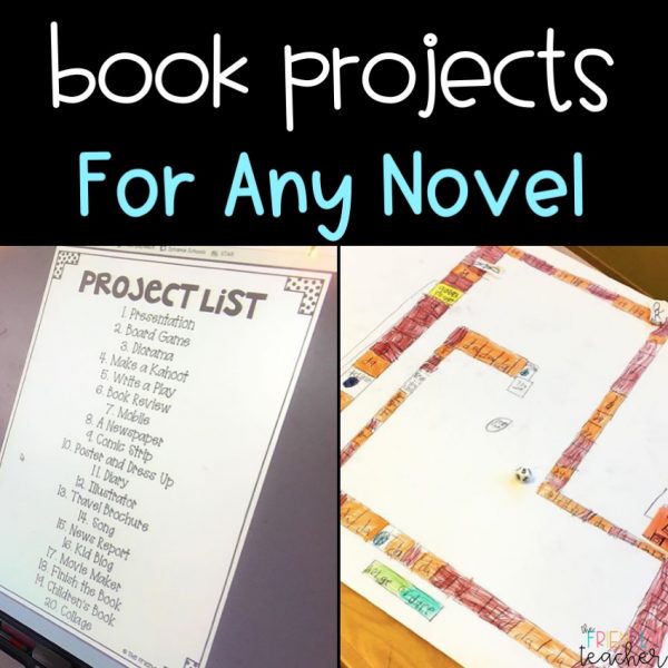 Book Projects for All Novels