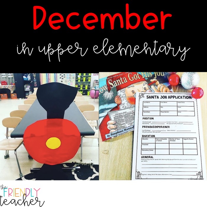 Engaging your students in rigorous activities in your upper elementary classroom in the month of December. 