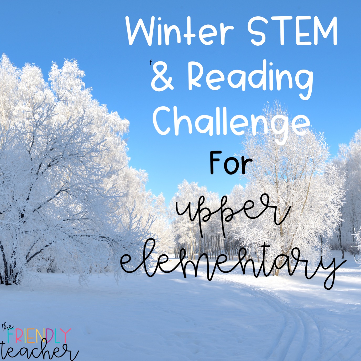 Winter Reading and Stem Challenge for Upper Elementary
