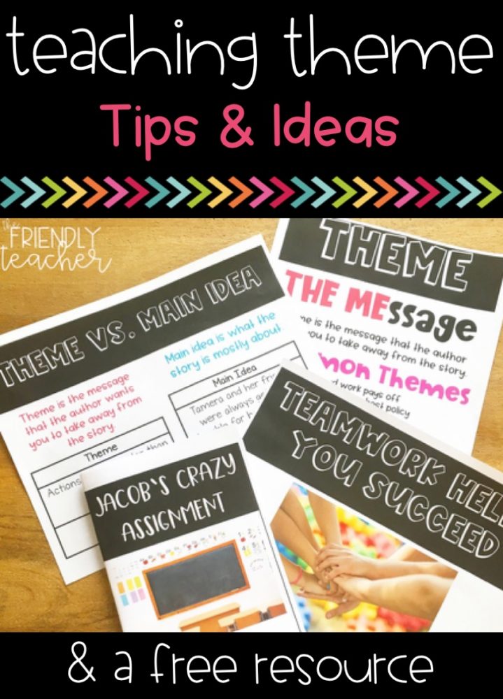 Tips for Teaching Theme