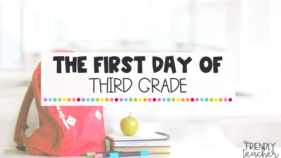 first day of third grade